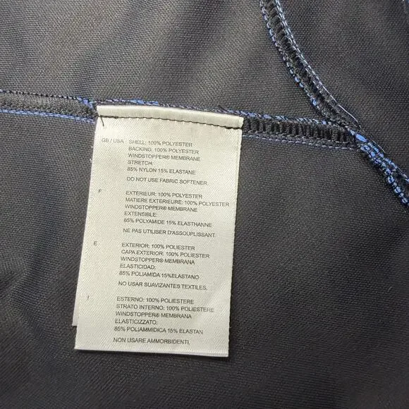 GORE Windstopper Cycling Jacket XL Zip Off Sleeves Softshell Convertible - Picture 8 of 11